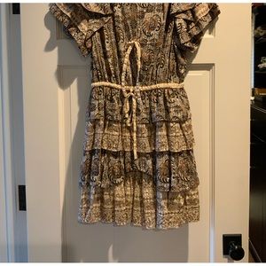 Ulla Johnson, Size 8, beige and black multi color